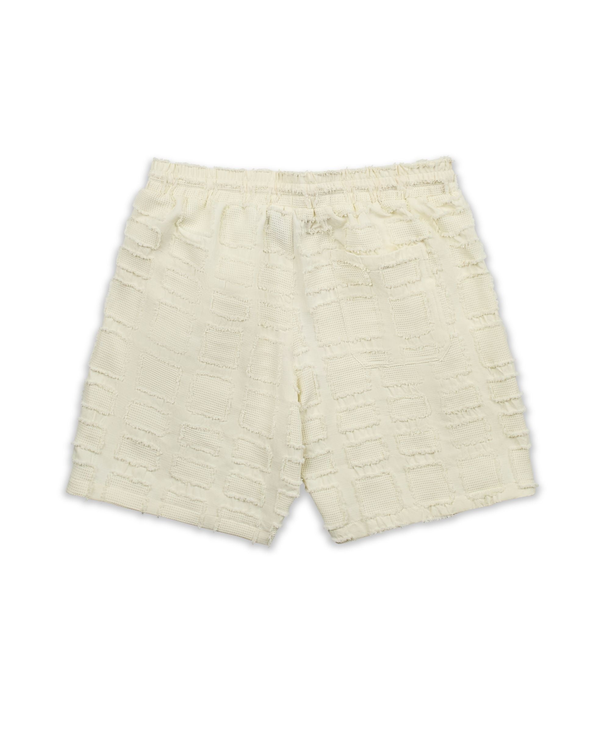 Kids Textured Short - Cream