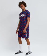 Hustler Logo Tee And Shorts Set