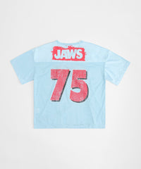 Jaws Football Jersey - Light Blue