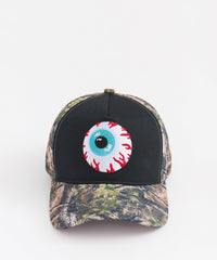 Mishka Keep Watch Camo Embroidered Cap - Olive Green