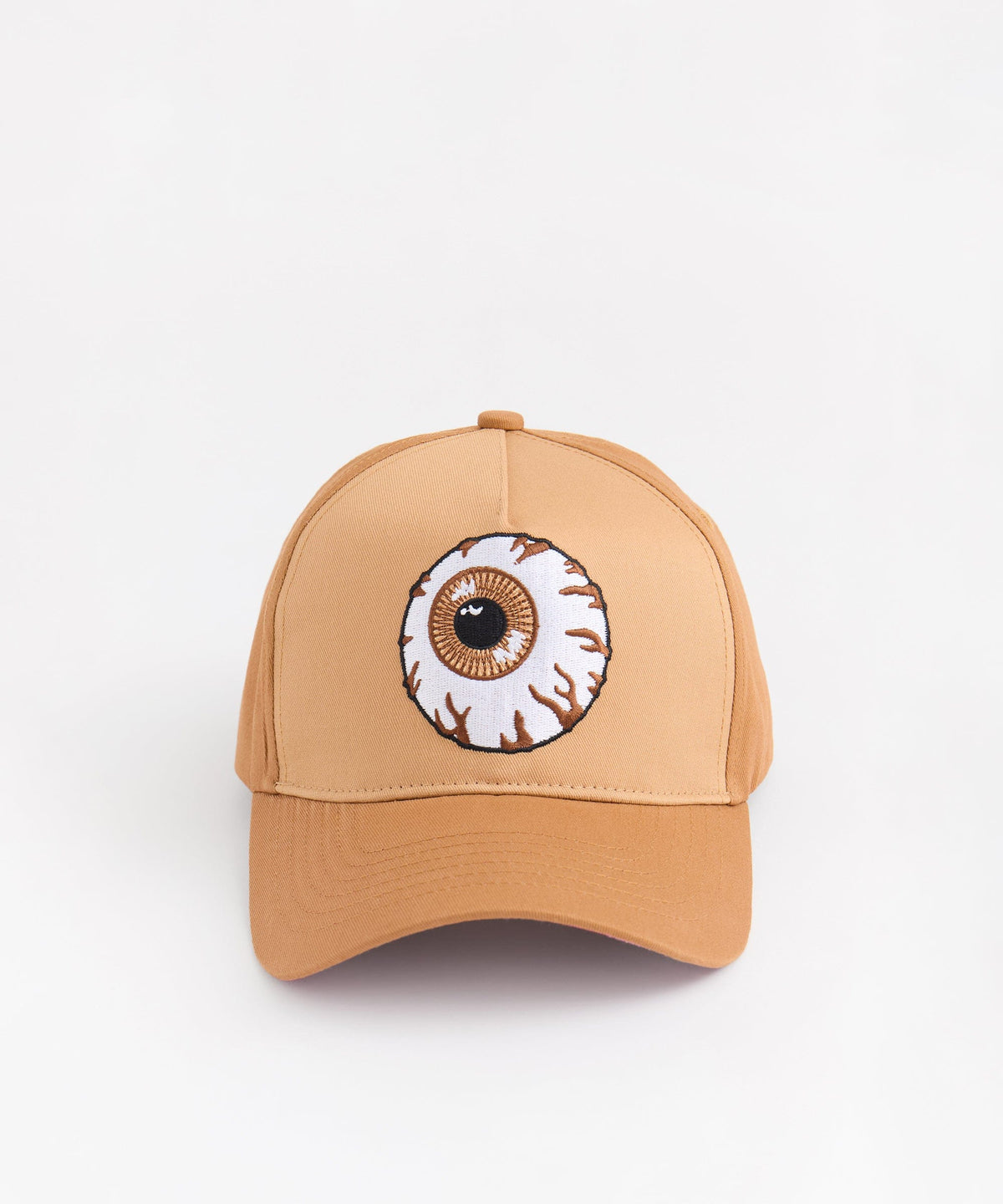 Mishka Keep Watch Natural Embroidered Cap - Khaki