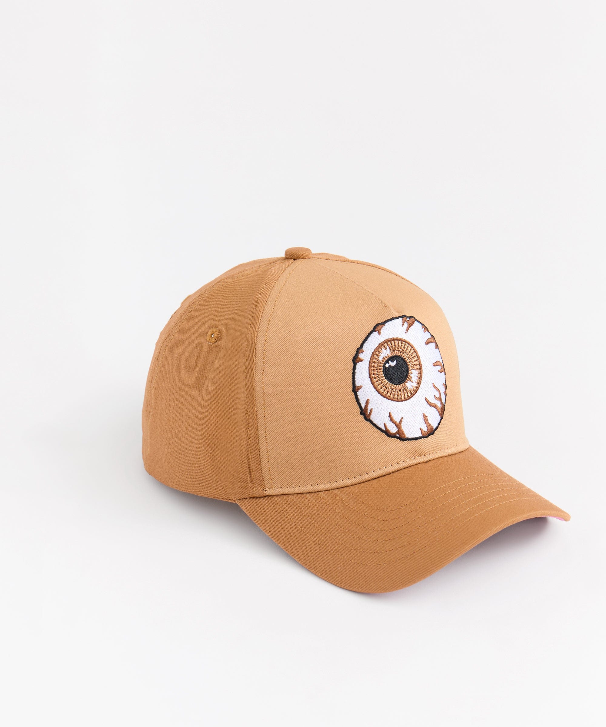 Mishka Keep Watch Natural Embroidered Cap - Khaki