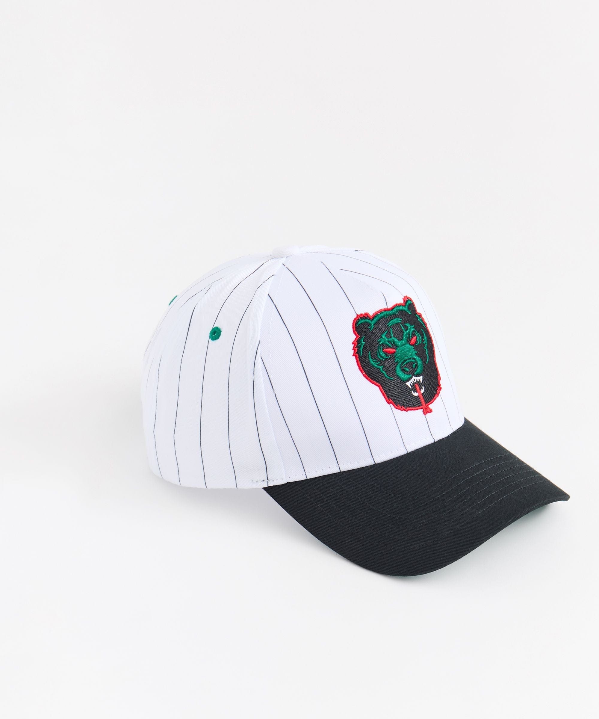 Mishka Death Adder Sports Embroidered Cap - White