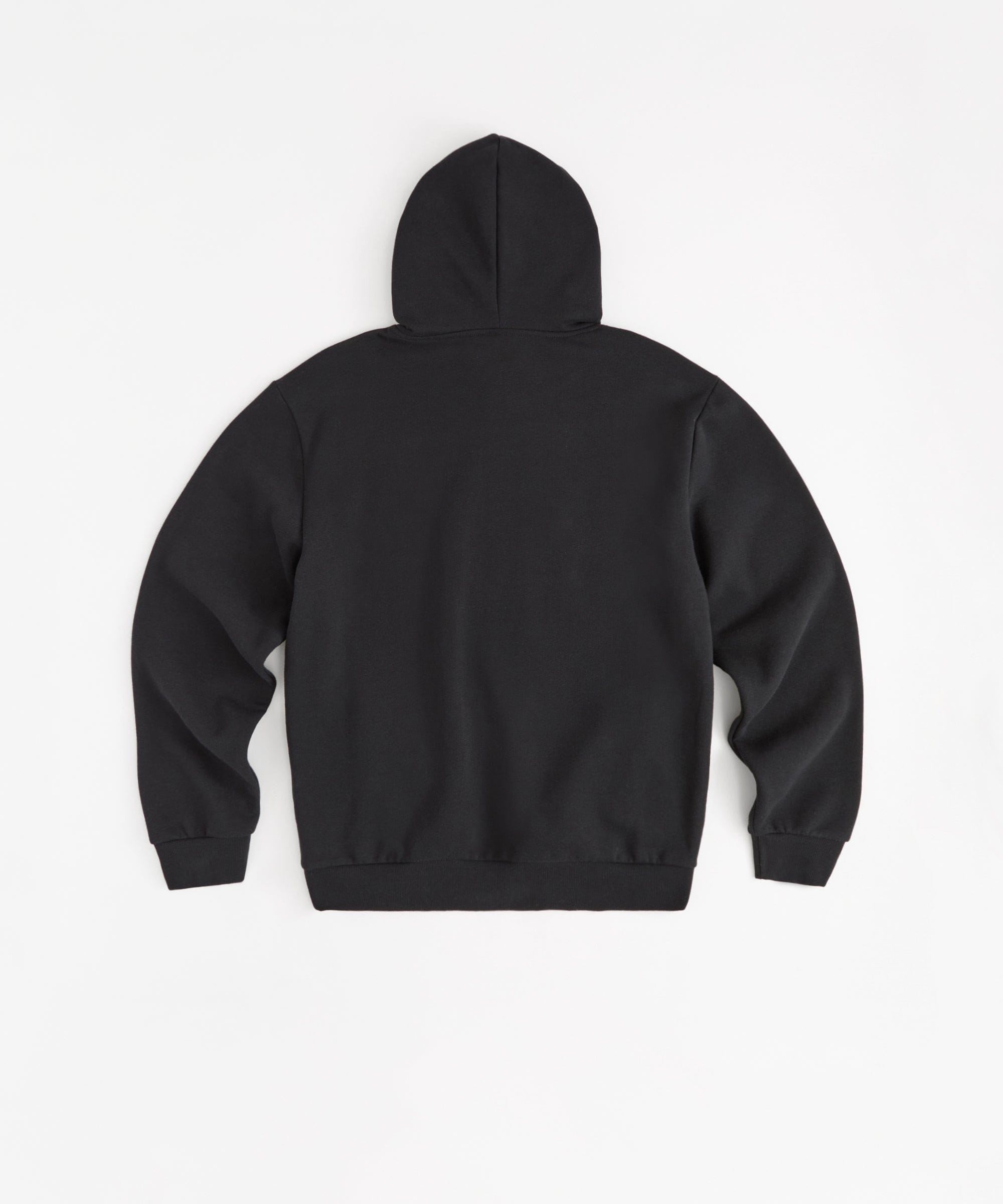 Mishka Graphic Print Embroidered Hoodie - Black