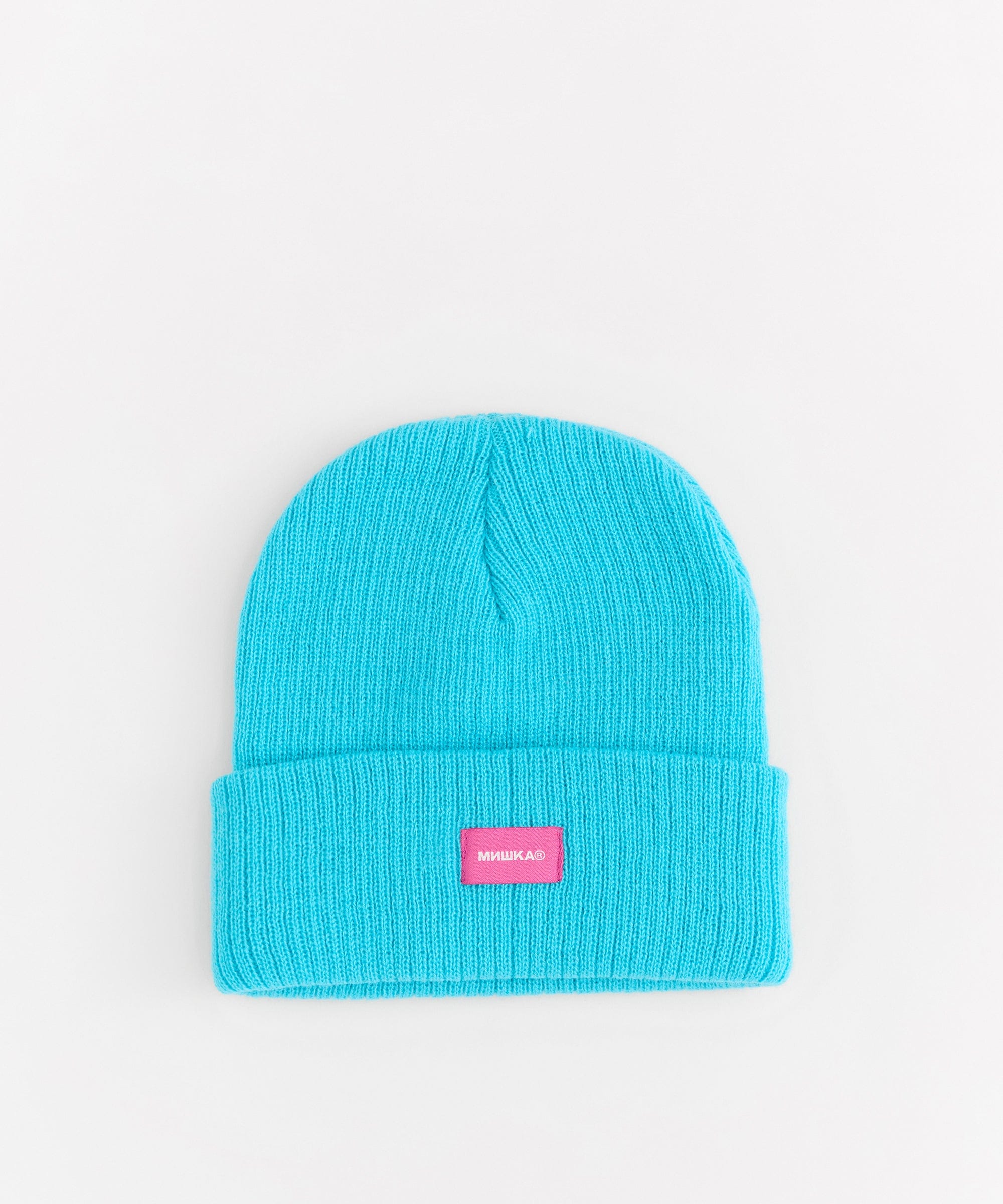 Mishka Keep Watch Embroidered Beanie - Light Blue