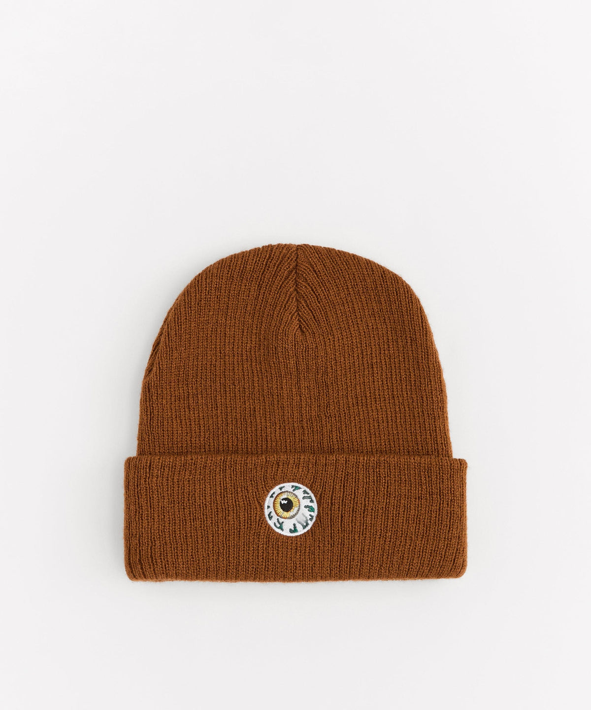 Mishka Keep Watch Embroidered Beanie - Brown