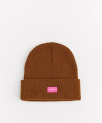 Mishka Keep Watch Embroidered Beanie - Brown