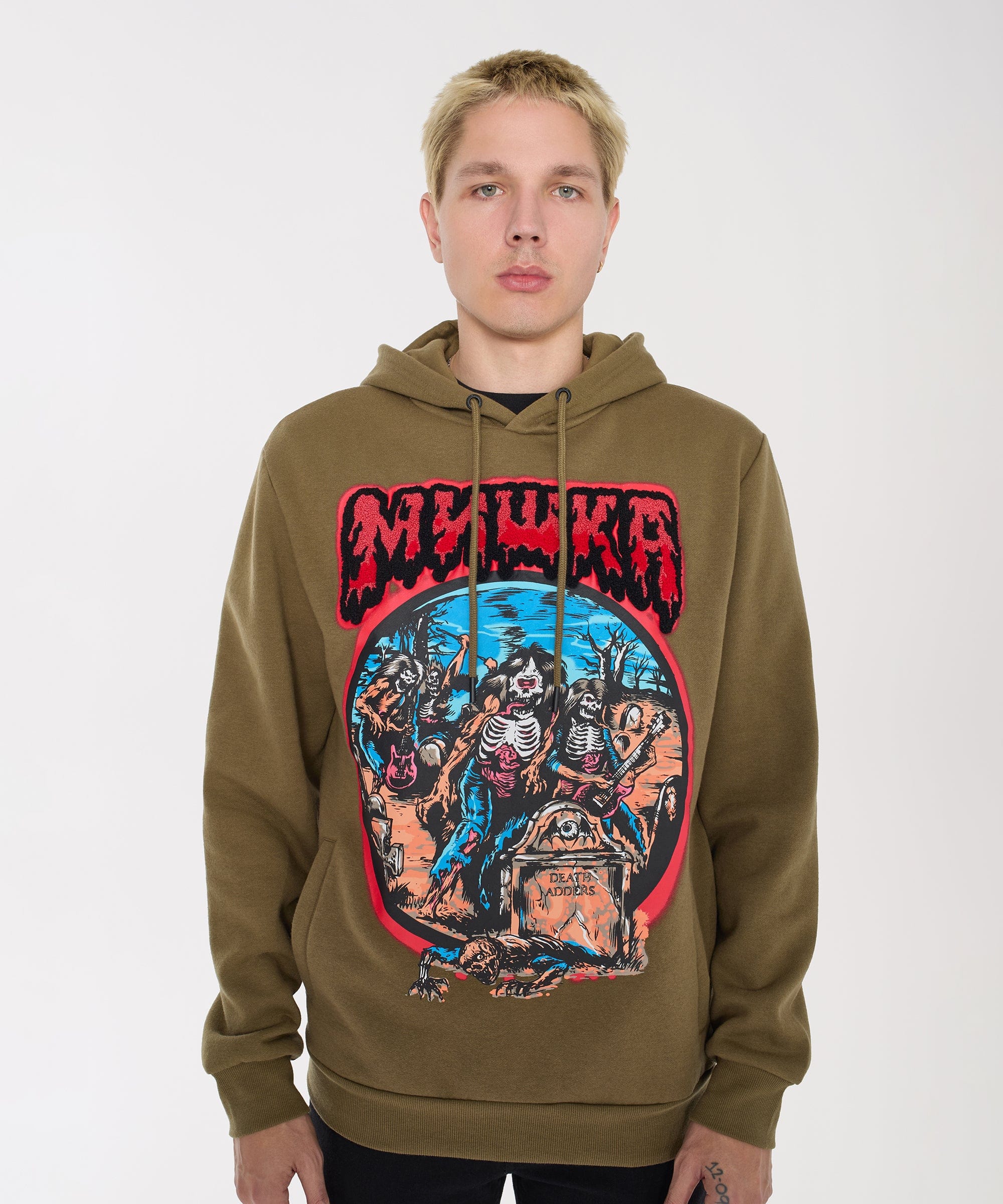 Mishka Band Hoodie - Olive Green