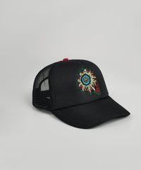 Mishka Keep Watch Embroidered Trucker Hat