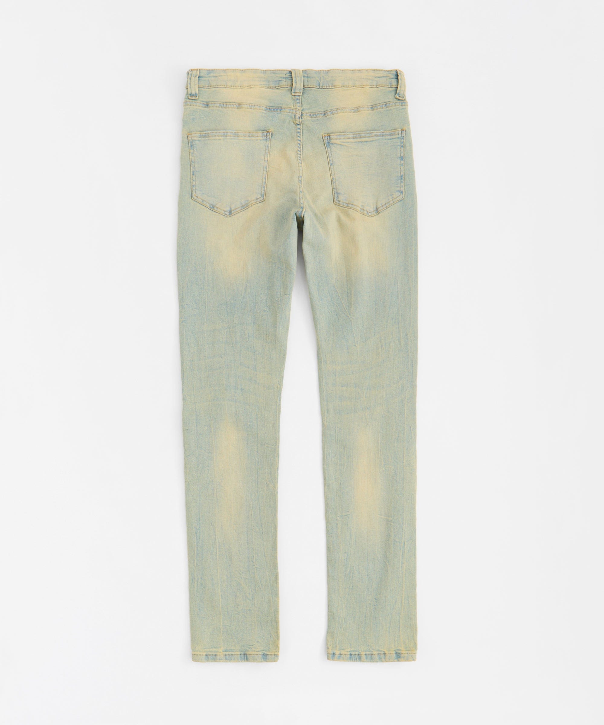 Rip and Repair Denim Jeans - Light Blue