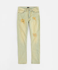 Rip and Repair Denim Jeans - Light Blue