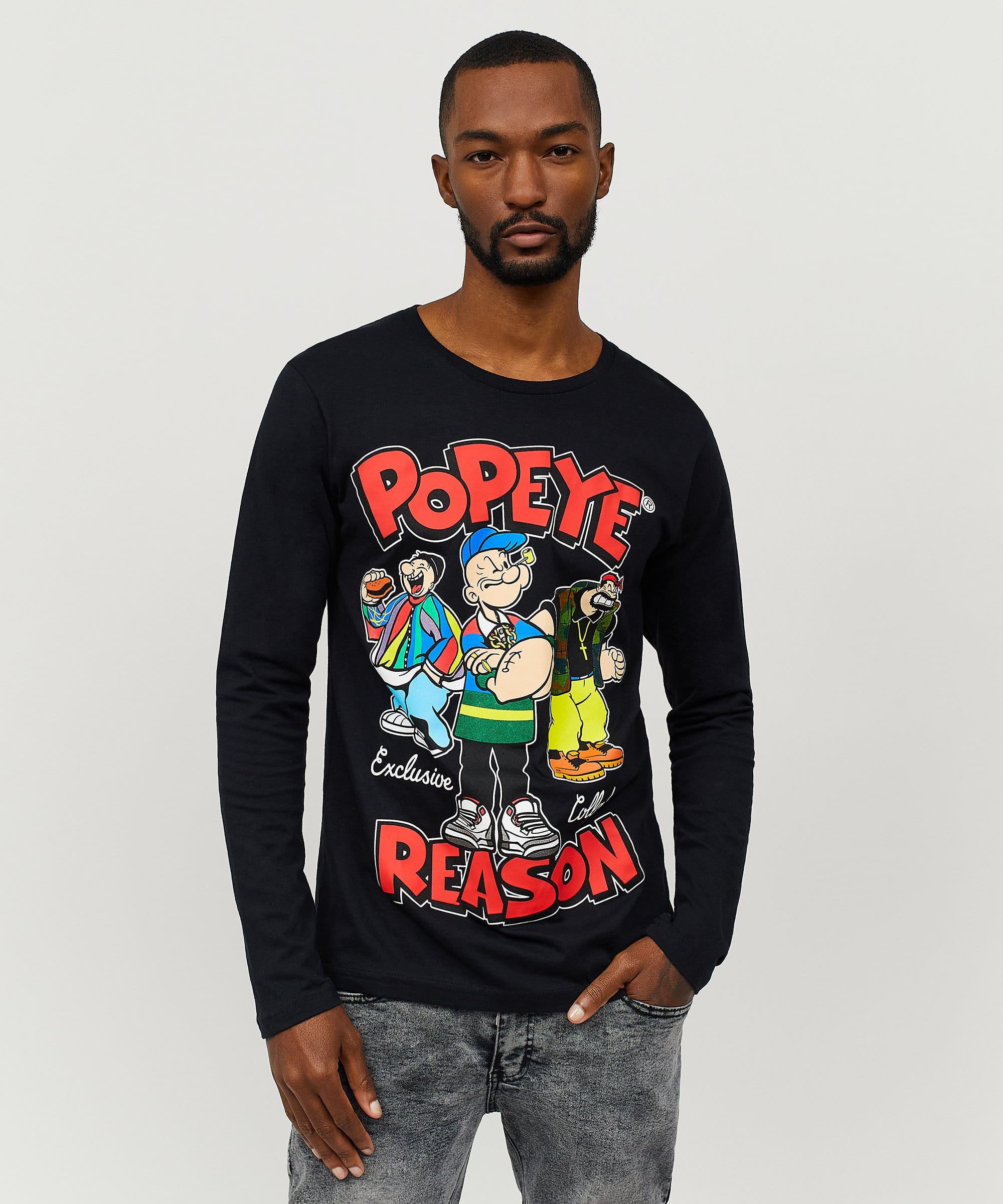 Popeye Vintage Flex Long Sleeve Tee