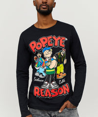 Popeye Vintage Flex Long Sleeve Tee