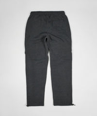 Banks Relaxed Fit Fleece Cargo Pants - Charcoal