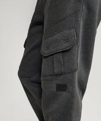 Banks Relaxed Fit Fleece Cargo Pants - Charcoal
