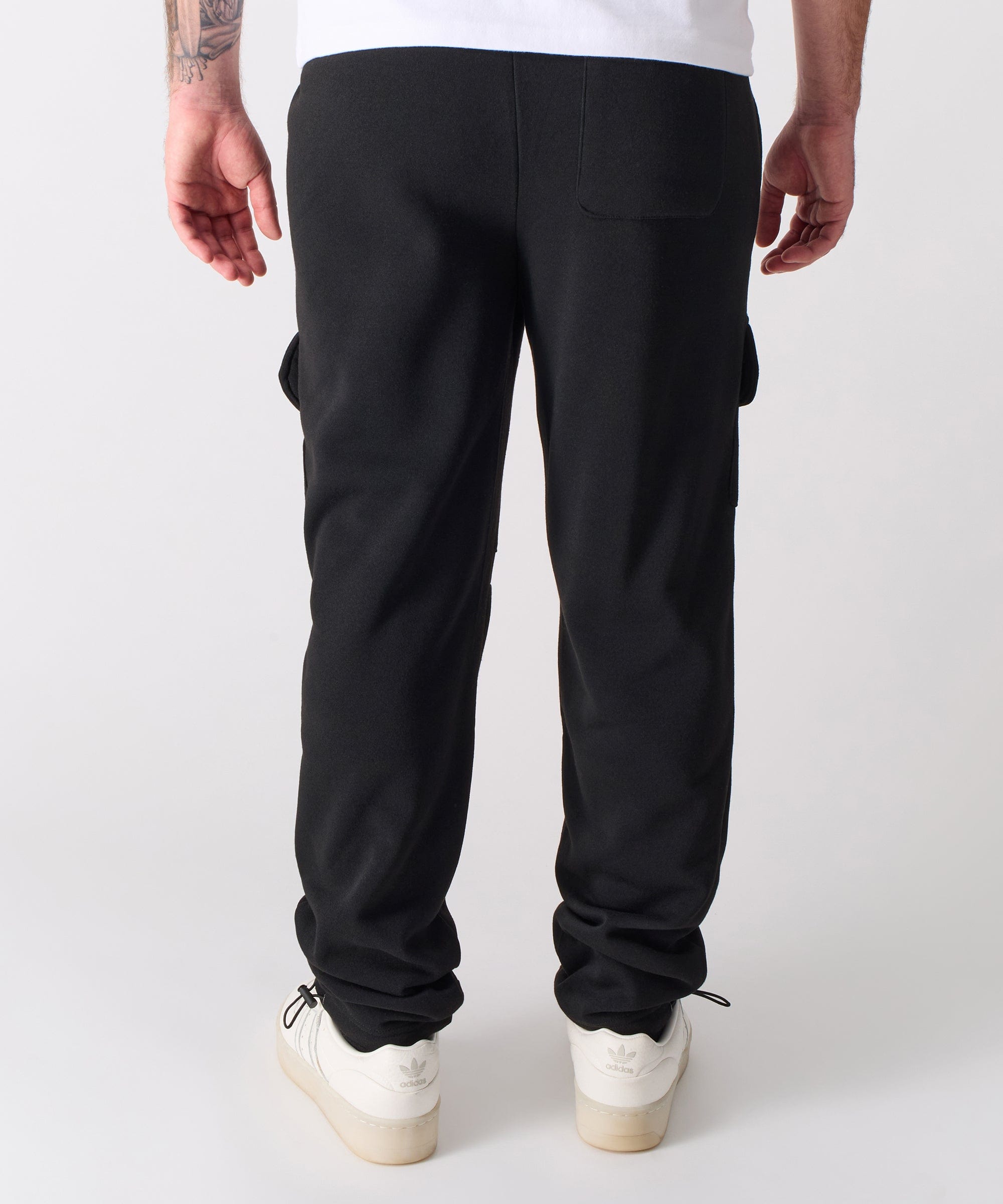 Banks Relaxed Fit Fleece Sweatpants - Black