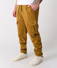 Banks Relaxed Fit Fleece Sweatpants - Khaki