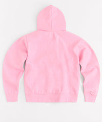 Kids All We Trust Is Us Chenille Patched Hoodie - Pink