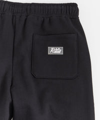 Essential Heavyweight Fleece Baggy Fit Jogger Pants - Black