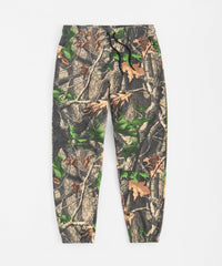 Essential Heavyweight Fleece Baggy Fit Jogger Pants - Dark Brown Tree