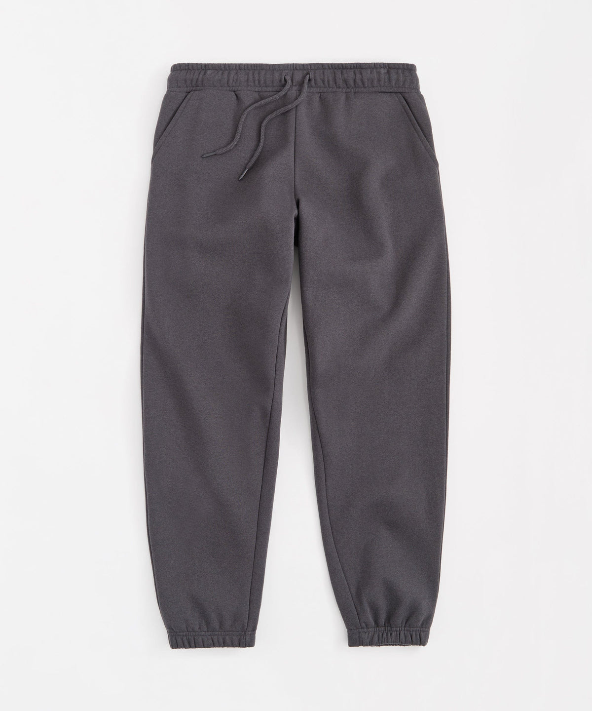 Essential Heavyweight Fleece Baggy Fit Jogger Pants - Dark Grey