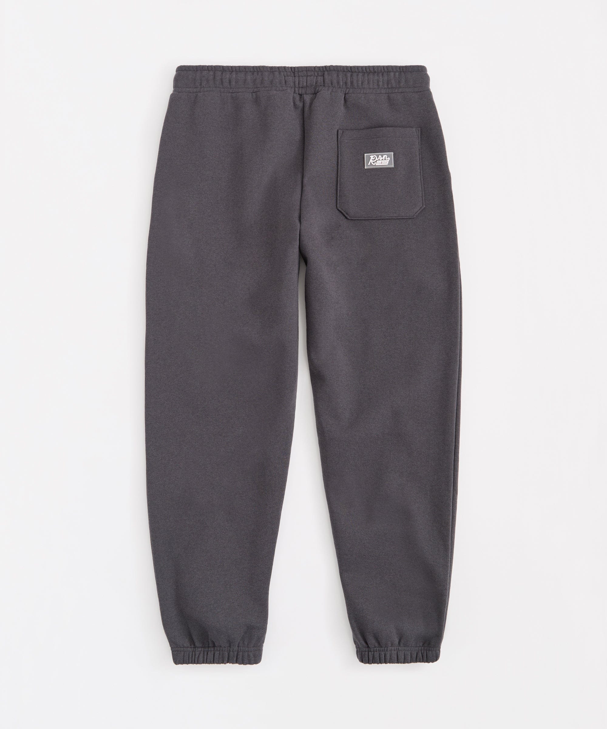 Essential Heavyweight Fleece Baggy Fit Jogger Pants - Dark Grey