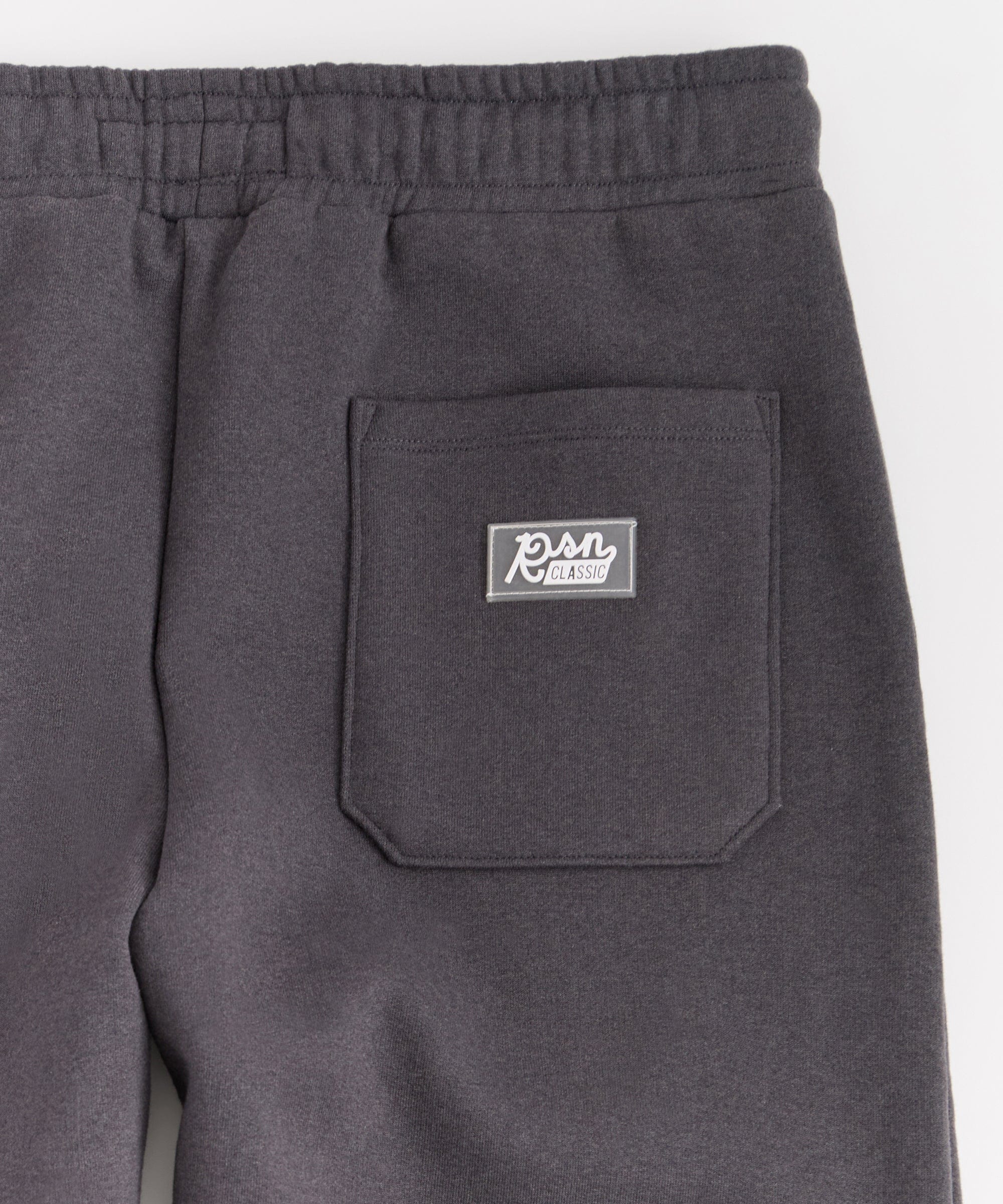 Essential Heavyweight Fleece Baggy Fit Jogger Pants - Dark Grey