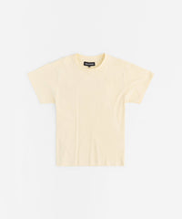 Essential Heavyweight Oversized Fit Super Soft Tee - Cream