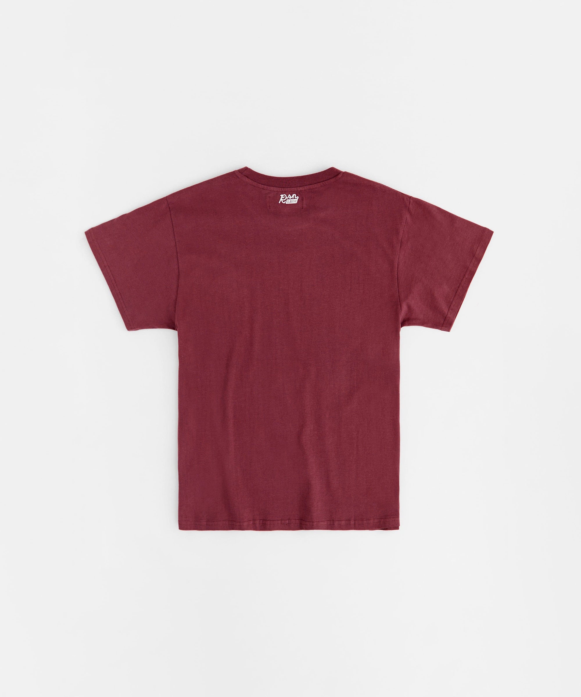 Essential Heavyweight Oversized Fit Super Soft Tee - Burgundy