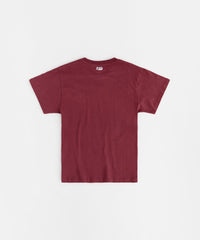Essential Heavyweight Oversized Fit Super Soft Tee - Burgundy