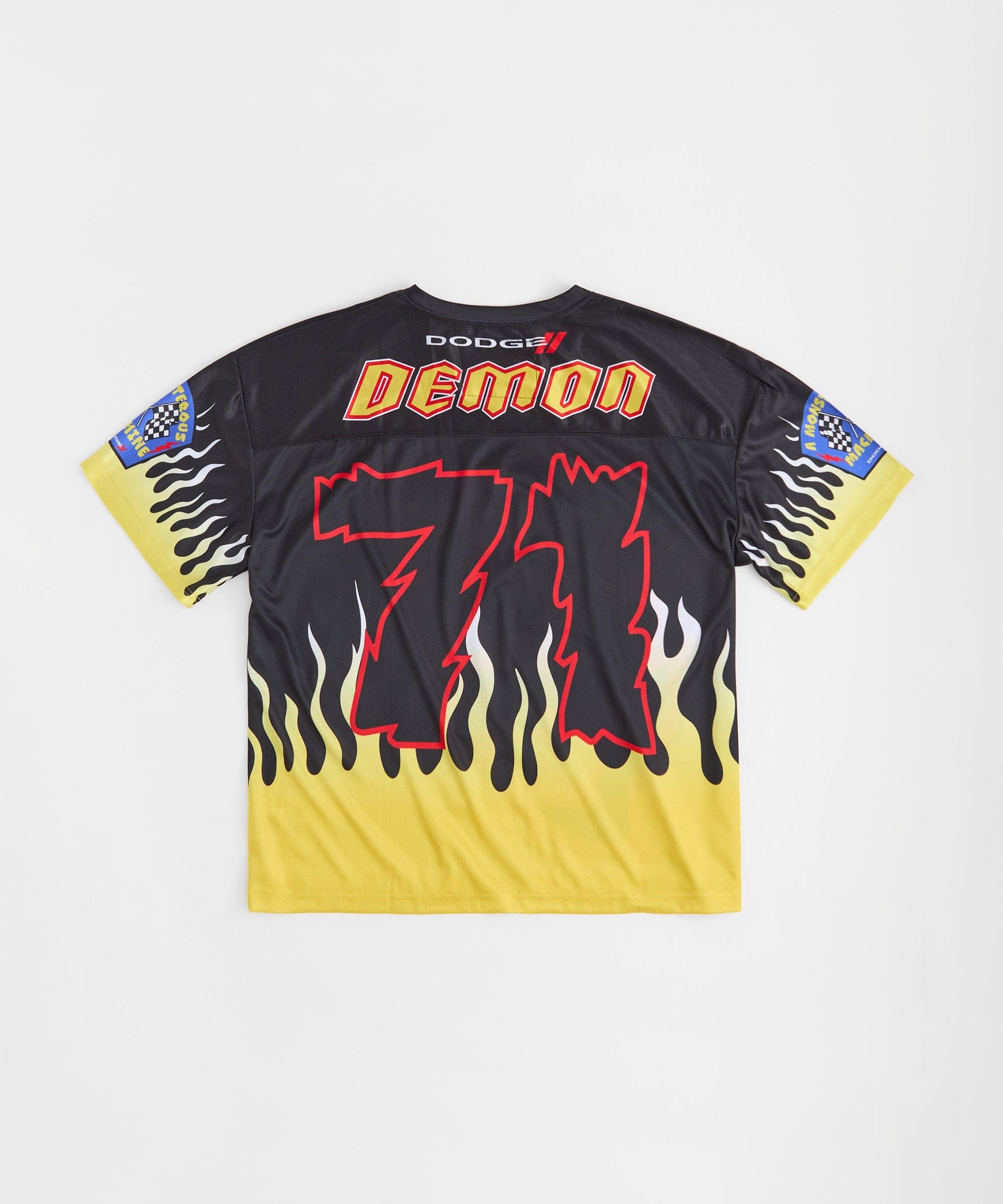 Dodge Demon Football Jersey - Black