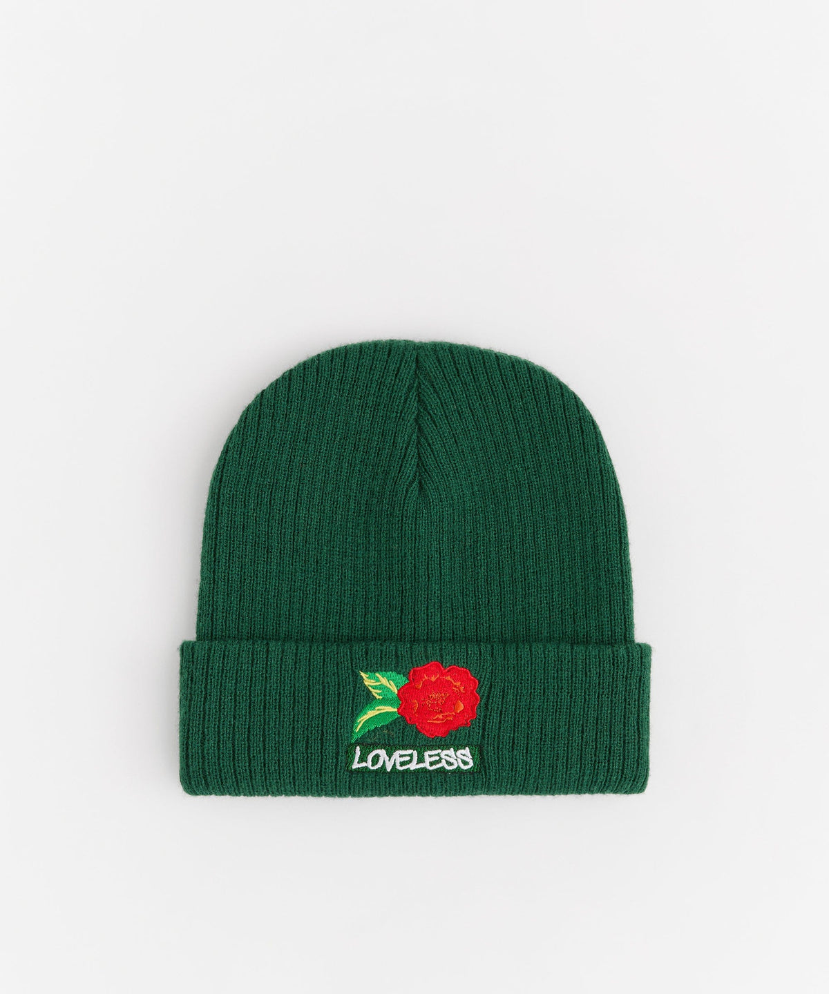 Roses Beanie - Green