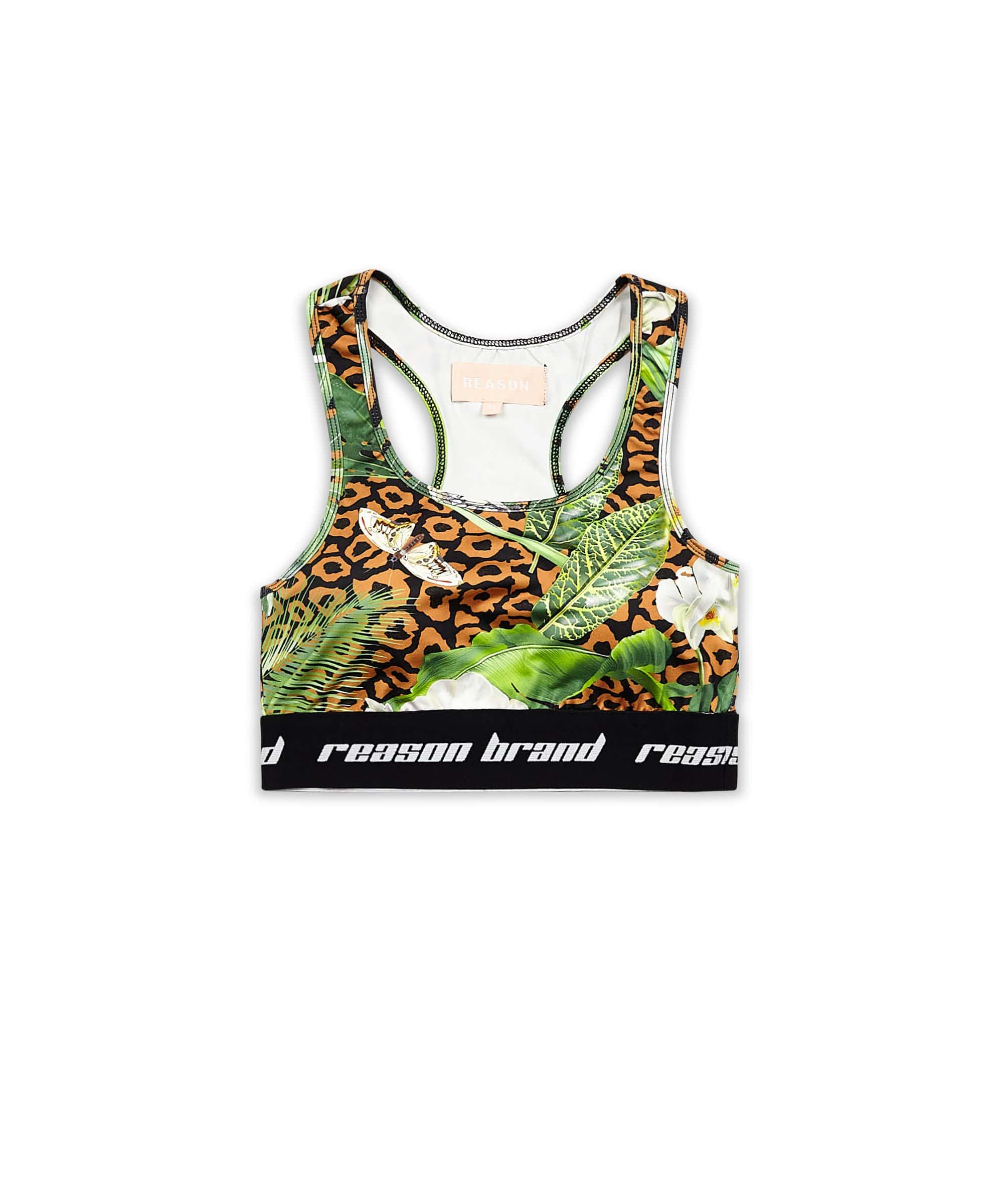 Womens Jungle Sports Bra