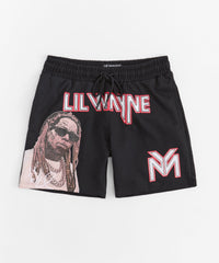 Kids Lil Wayne Fleece Short - Black