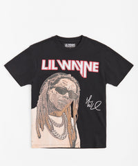 Kids Lil Wayne Short Sleeve Tee - Black