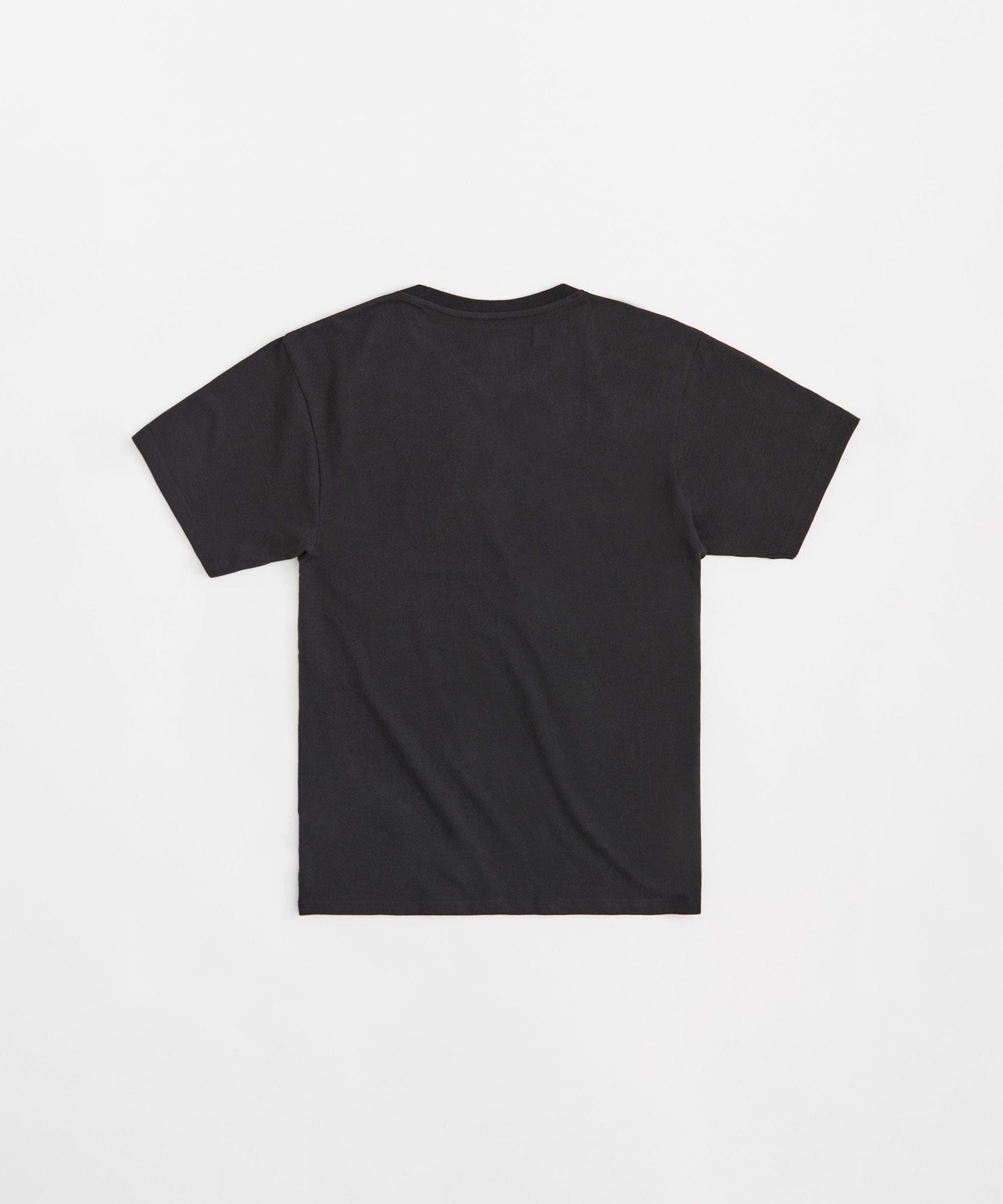 Trust No One Gold Embroidered Short Sleeve Tee - Black