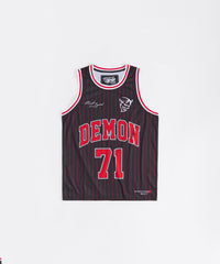 Dodge Demon Basketball Jersey - Black