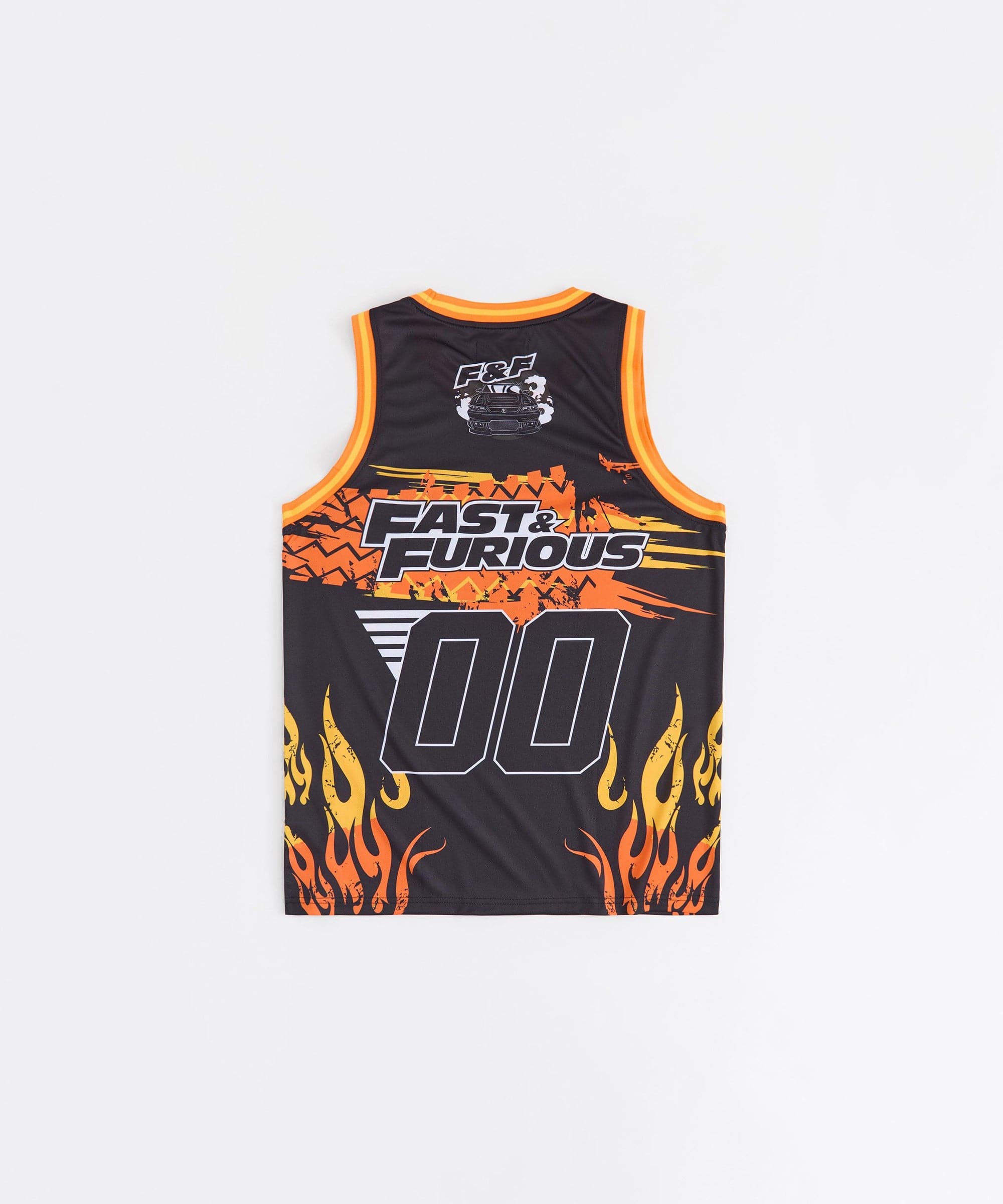 Fast & Furious Basketball Jersey - Black