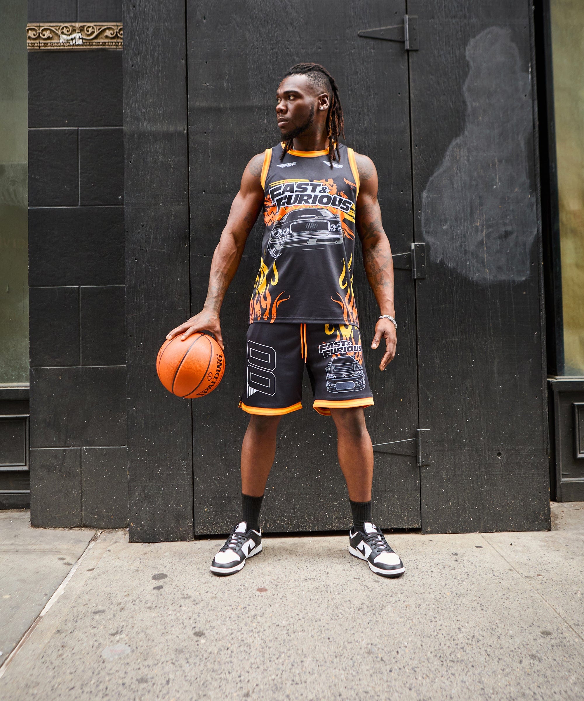 Fast & Furious Basketball Jersey - Black