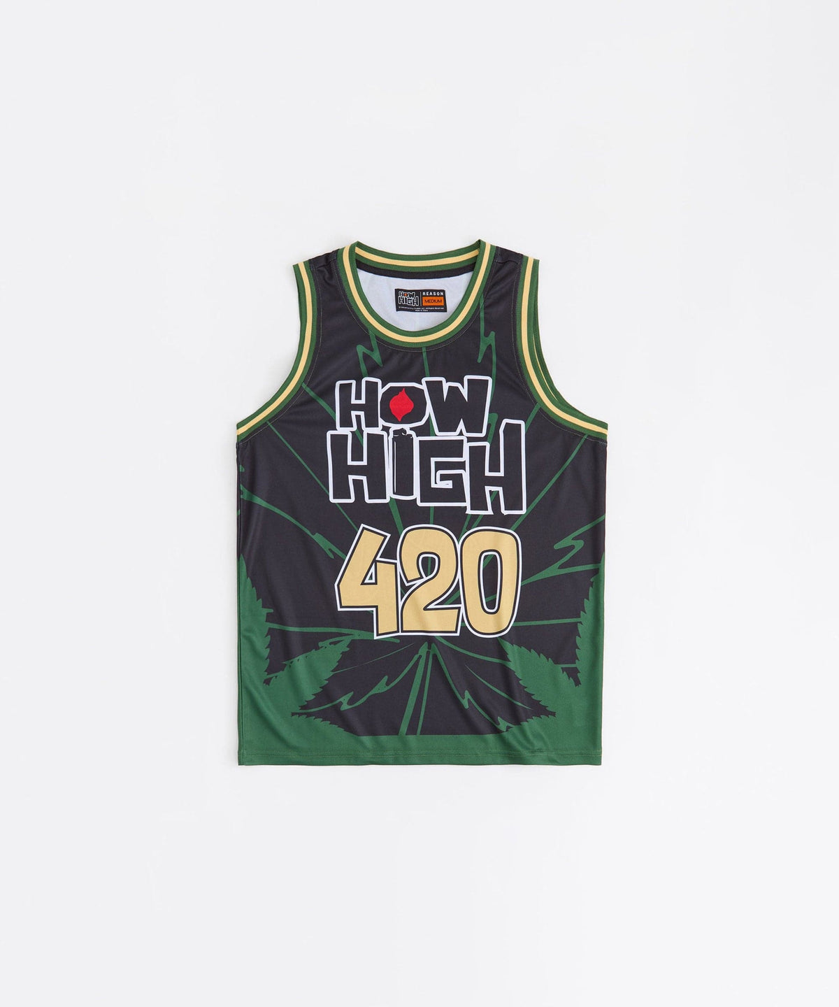 How High Basketball Jersey - Black