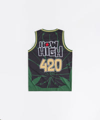 How High Basketball Jersey - Black