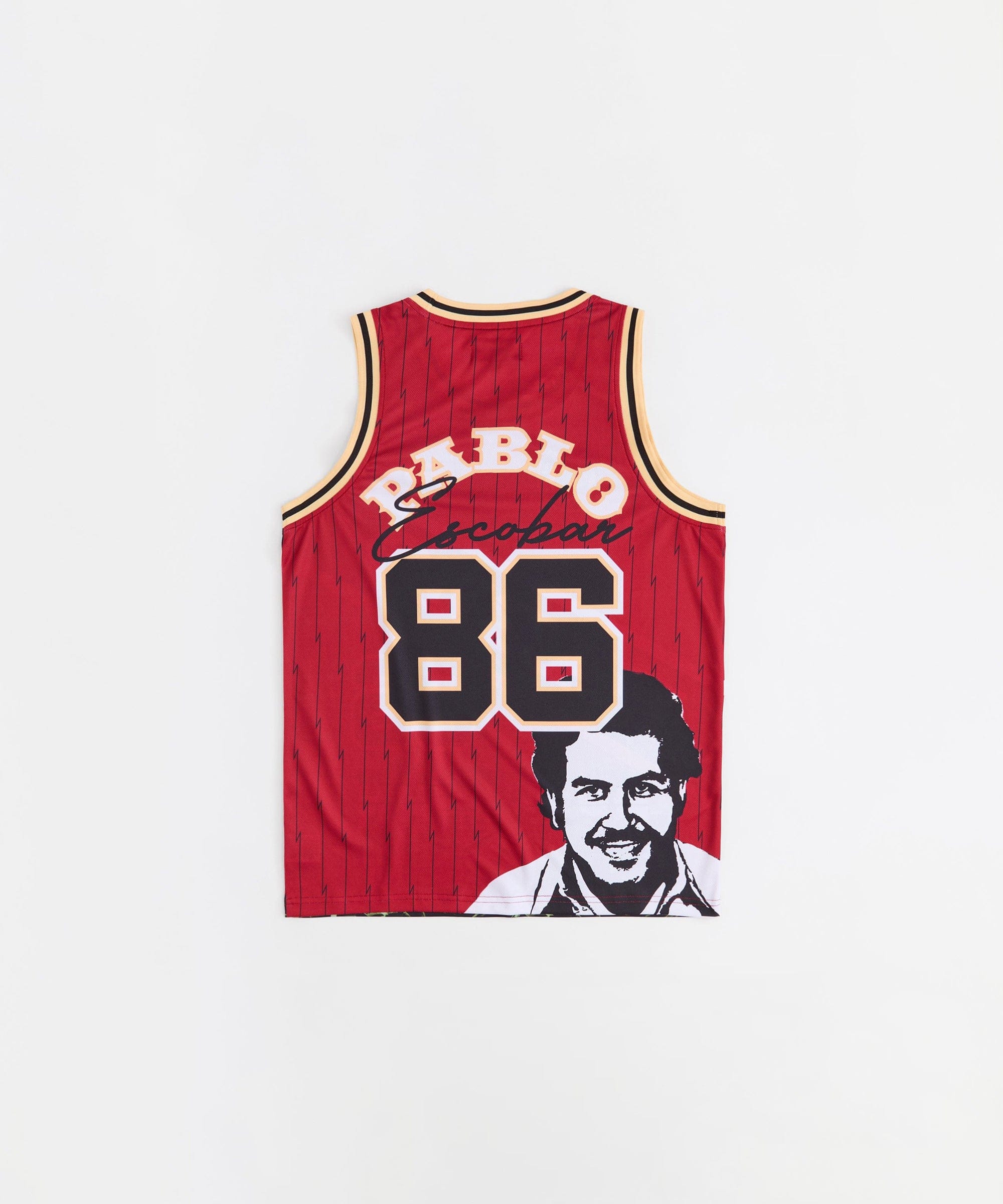 Pablo Basketball Jersey - Red