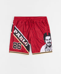 Pablo Basketball Shorts - Red