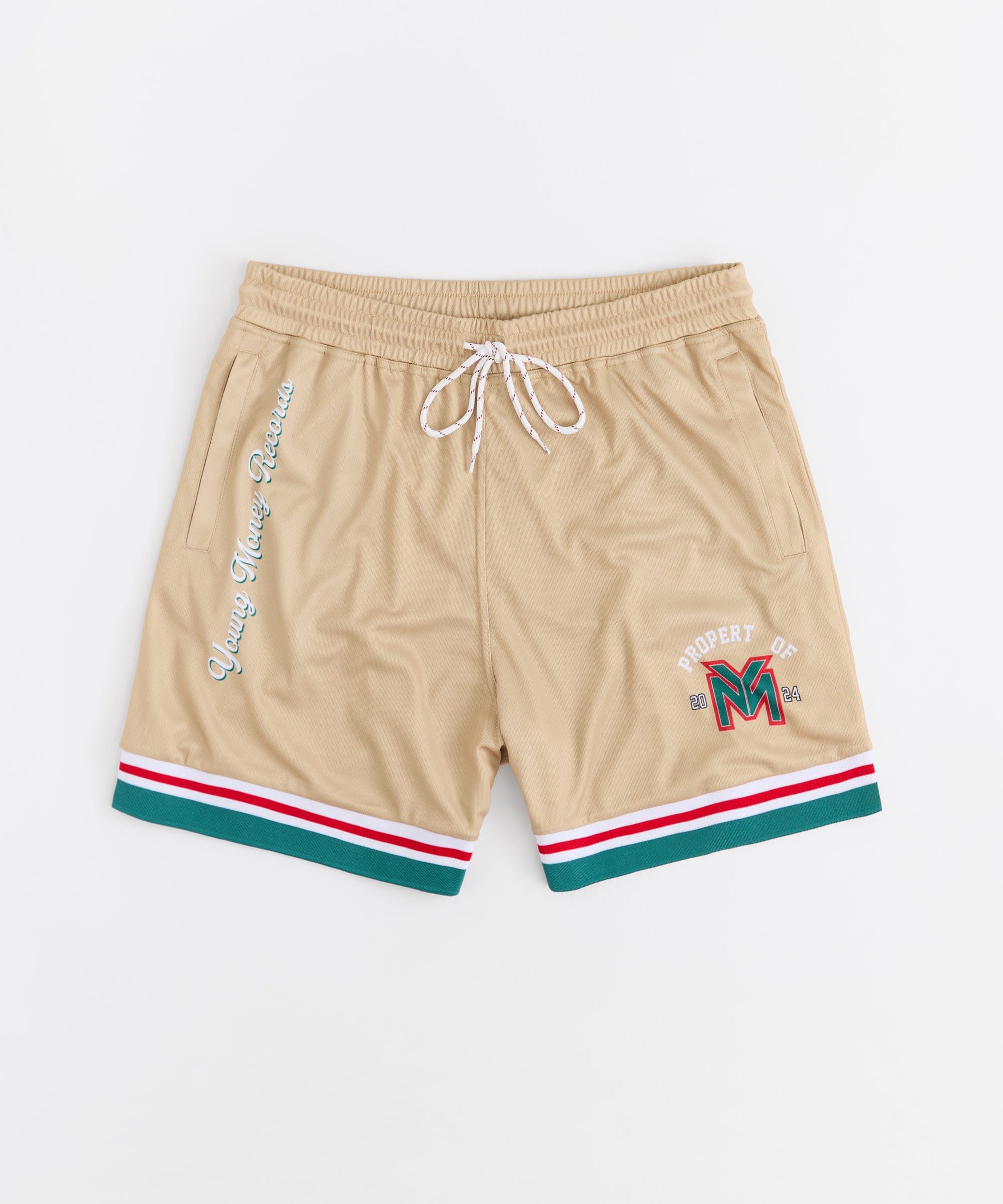 Lil Wayne Property Of Basketball Shorts - Khaki