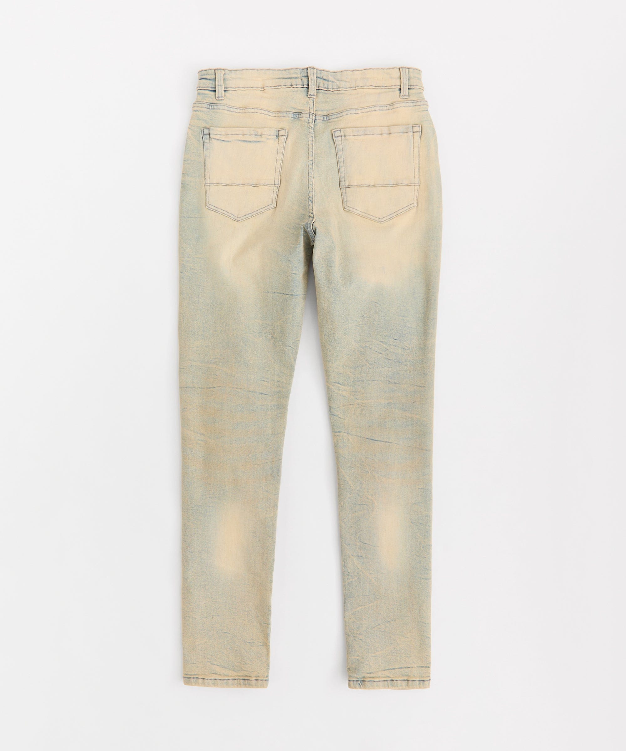 Rip And Repair Denim Jeans - Light Blue