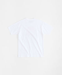 Teddy Rhinestone Short Sleeve Tee - White