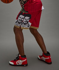 Pablo Basketball Shorts - Red