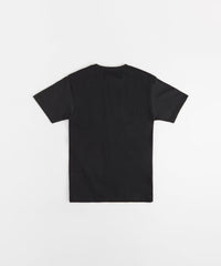 Teddy Embroidered Short Sleeve Tee - Black