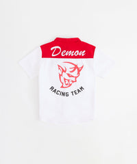 Dodge Demon Mechanics Short Sleeve Shirt - White