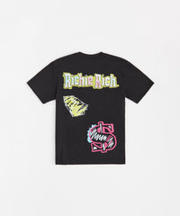 Richie Rich Money Short Sleeve Tee - Black